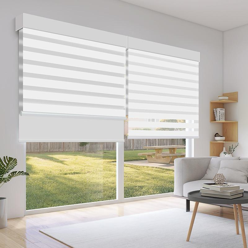 Affordable Custom Zebra Window Blinds | Stylish, Light-Filtering Window Treatments |Full Black Out Zebra Collection |Manual |Motorized Zebra Blinds